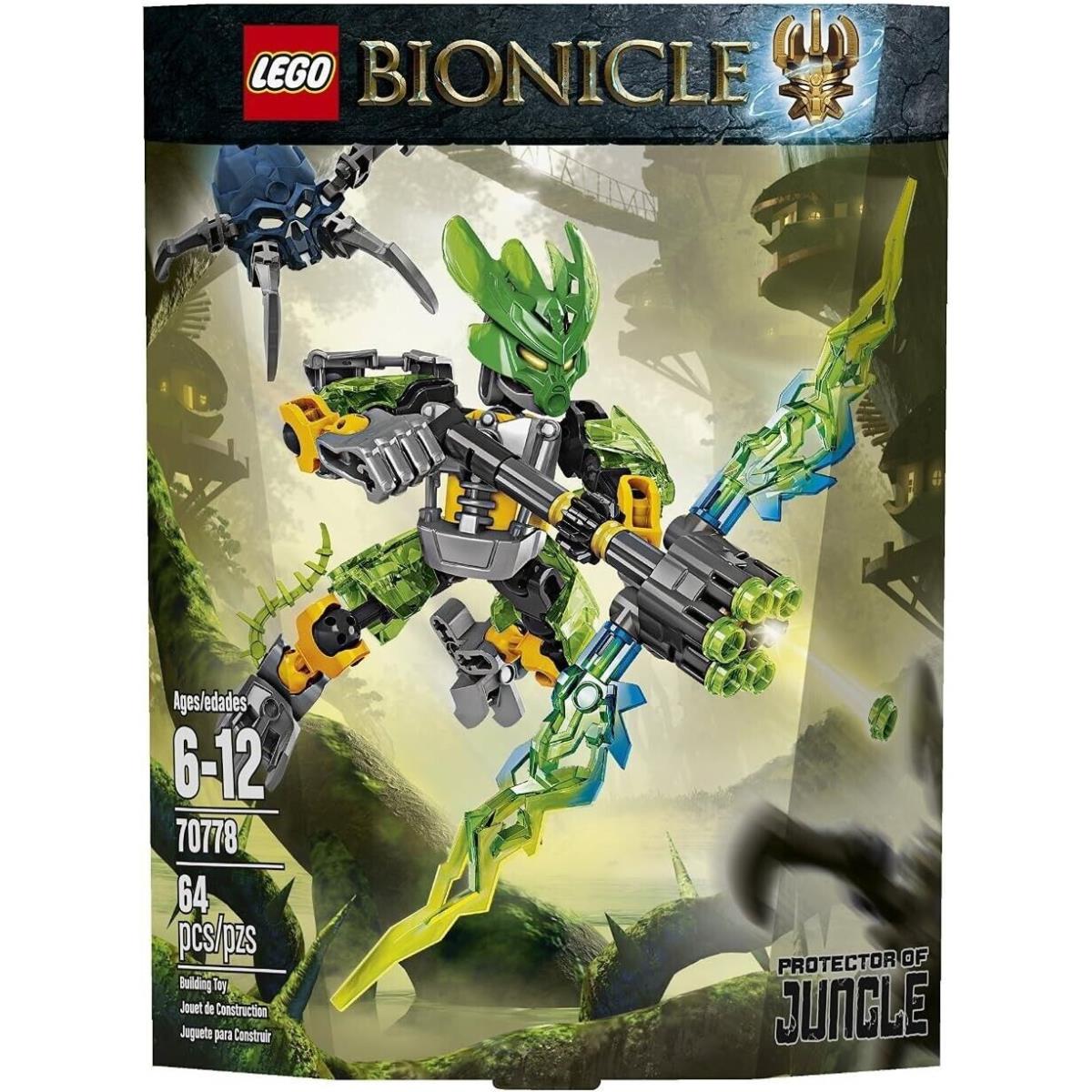 Lego Protector of Jungle 70778 Bionicle Minifigure Building Set