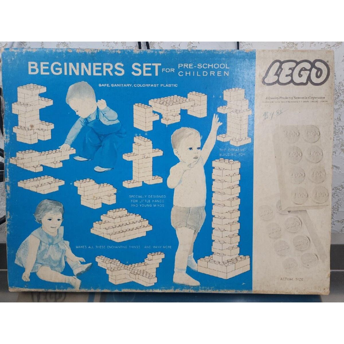 Lego 041 1964 Shows Normal Age Wear - Vintage