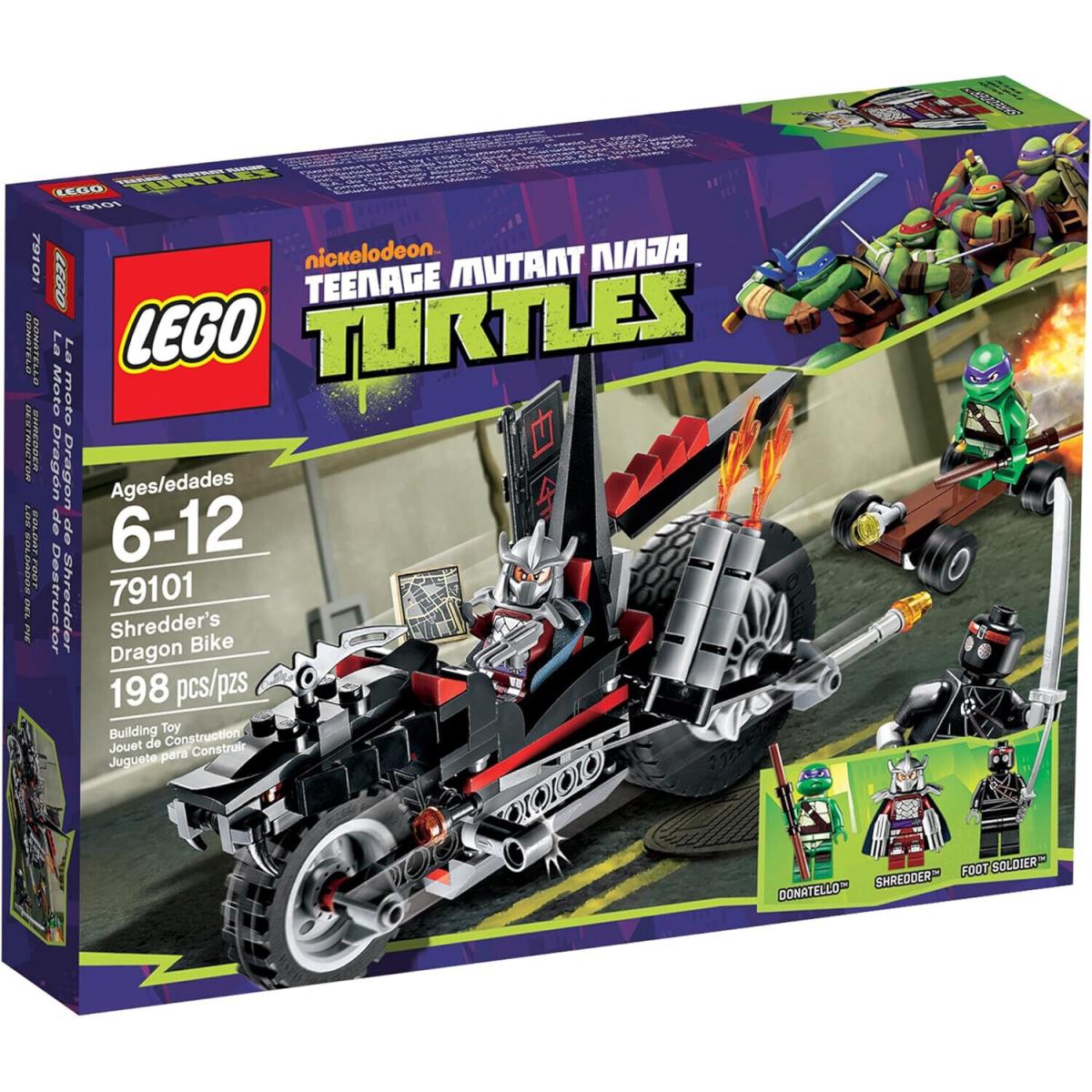 Lego Shredder`s Dragon Bike 79101 Teenage Mutant Ninja Turtles Building Set