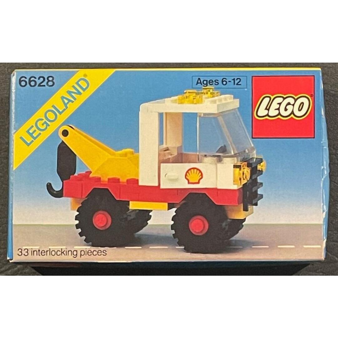 Vintage 1981 Legoland 6628 Shell Tow Truck