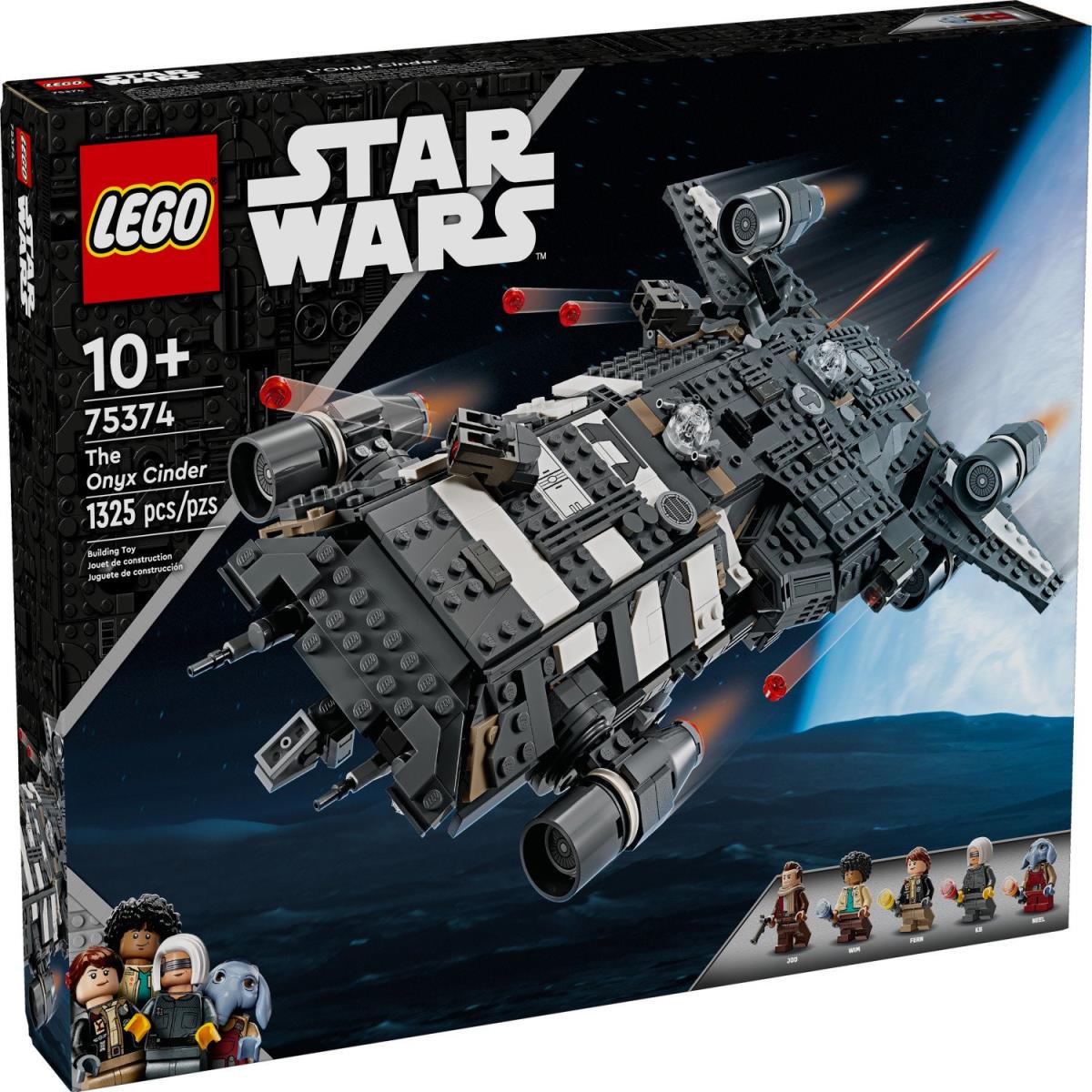 Lego Star Wars: Skeleton Crew The Onyx Cinder 75374 Building Toy Set Gift