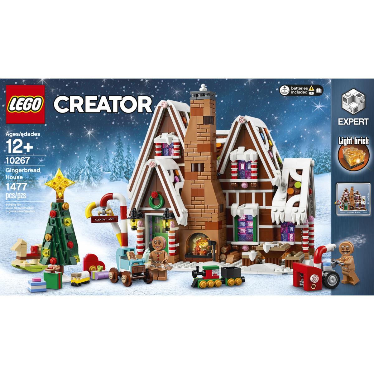 Lego Creator Winter Village Gingerbread House 10267 Retired