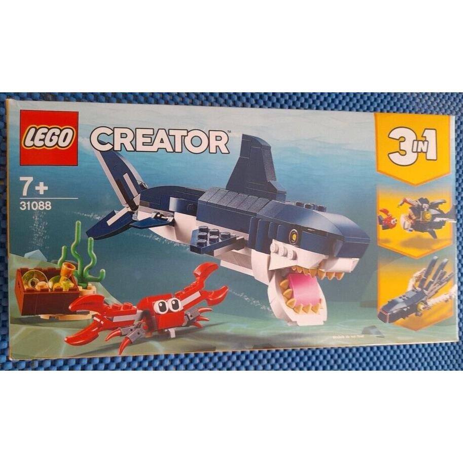 Lego Creator Deep Sea Creatures 31088 Toy Building Kit 230 Pcs