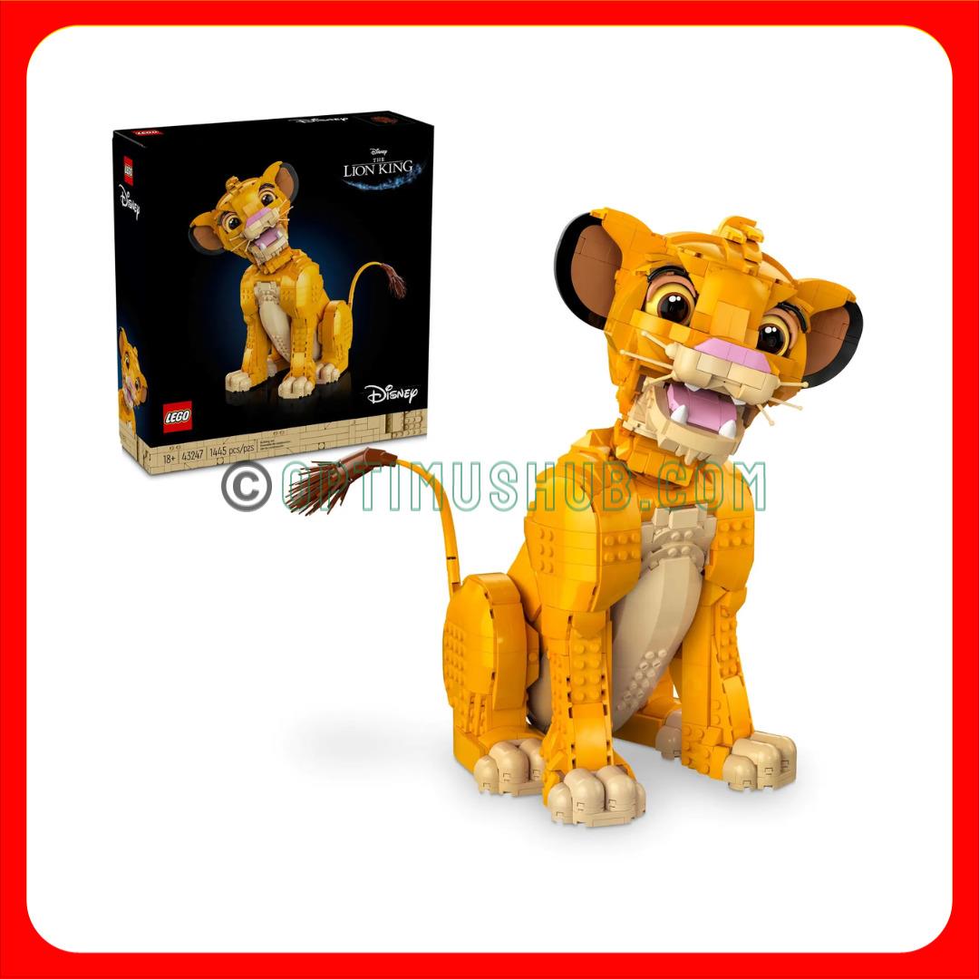 Lego Disney Young Simba The Lion King - Set 43247 Building Block Set