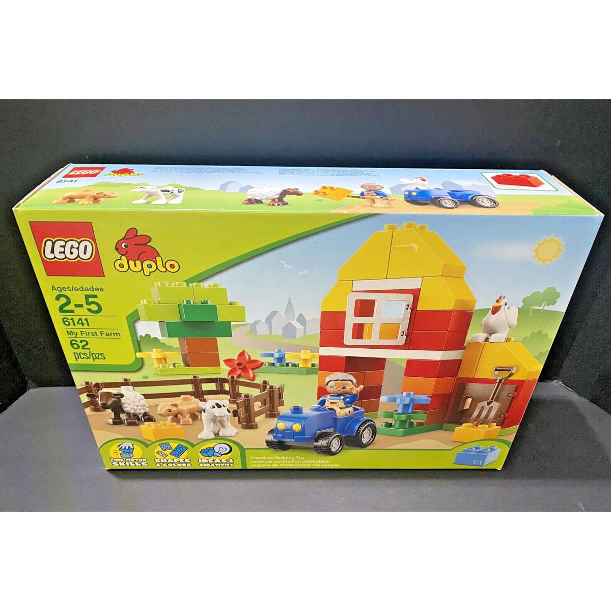 Lego Duplo My First Farm 6141 Animals Tractor Farmer Set