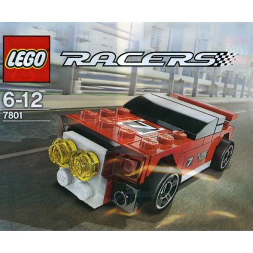 Lego Rally Racer Polybag 7801 Racers Minifigure Building Set