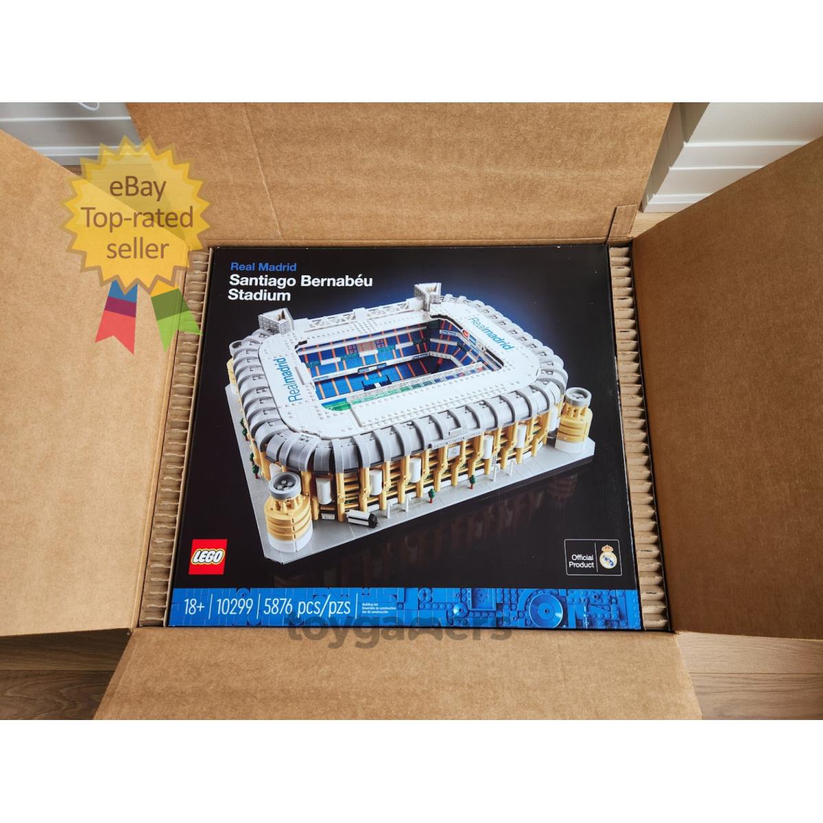 Lego Creator Real Madrid Santiago Stadium 10299 Fast Safe Shipping