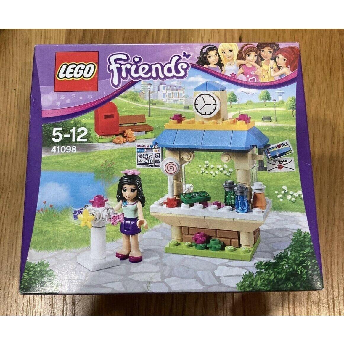 Lego Friends Emma`s Tourist Kiosk 41098 Toy Building Kit 98 Pcs