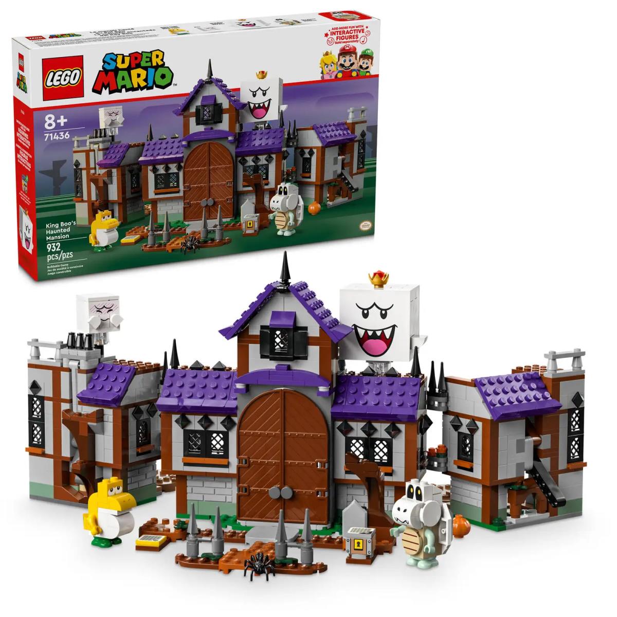 Lego King Boo`s Haunted Mansion - Expansion Set 71436 Super Mario Building Set