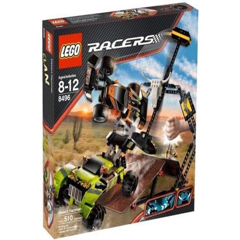 Lego Desert Hammer 8496 Racers Minifigure Building Set