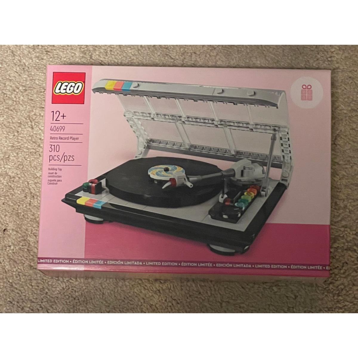 Lego 40699 -retro Record Player Promo Set - Limited Edition