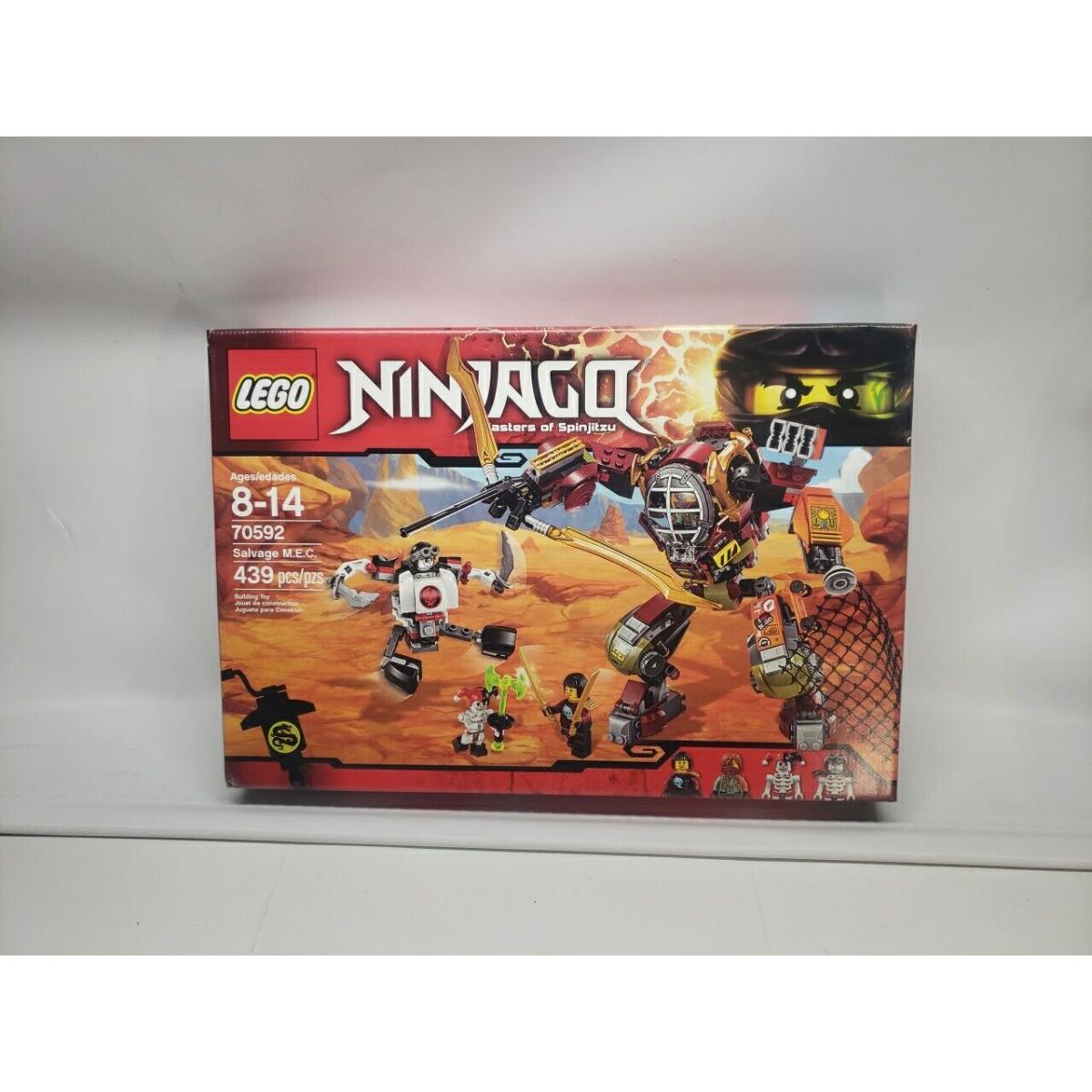 70592 Salvage M.e.c. Lego Legos Set Ninjago Ninja Ronin Nya Krazi Frakjaw