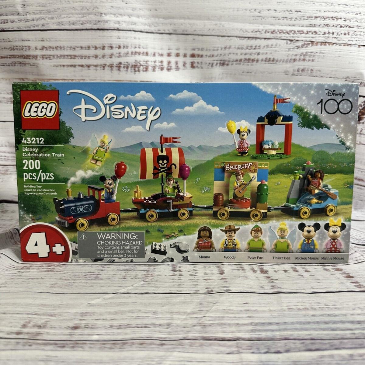 Lego Disney 100 Celebration Train 43212 Building Toy Set 200 Pieces