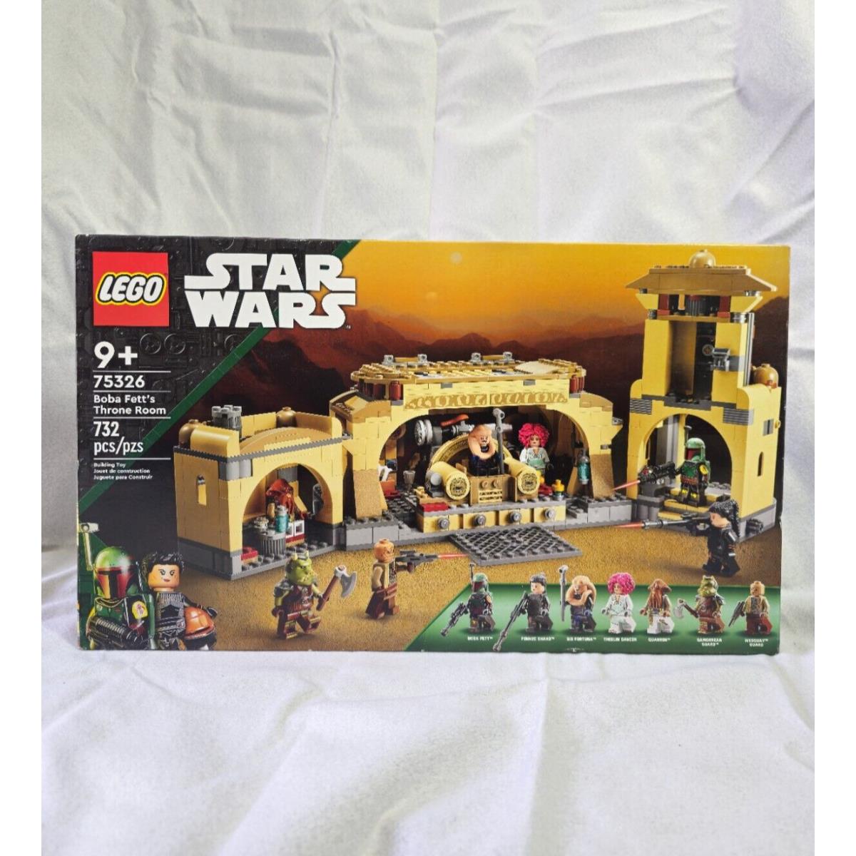 Lego Star Wars: Boba Fett`s Throne Room 75326 Retired