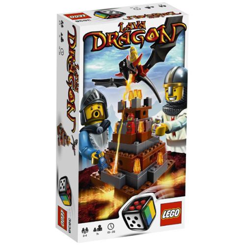 Lego Lava Dragon 3838 Games Minifigure Building Set