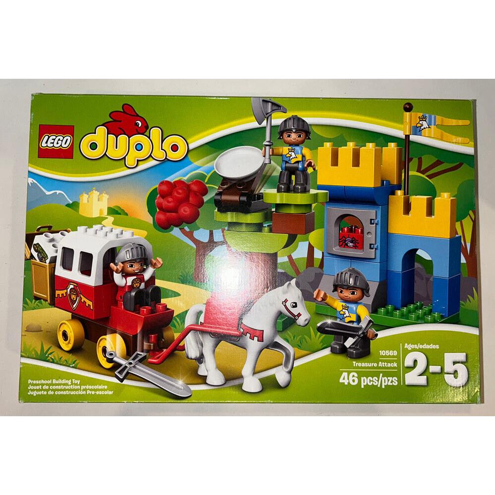 Lego Duplo 10569 Castle Knight Carriage Set Misb Nib. 46 Pieces