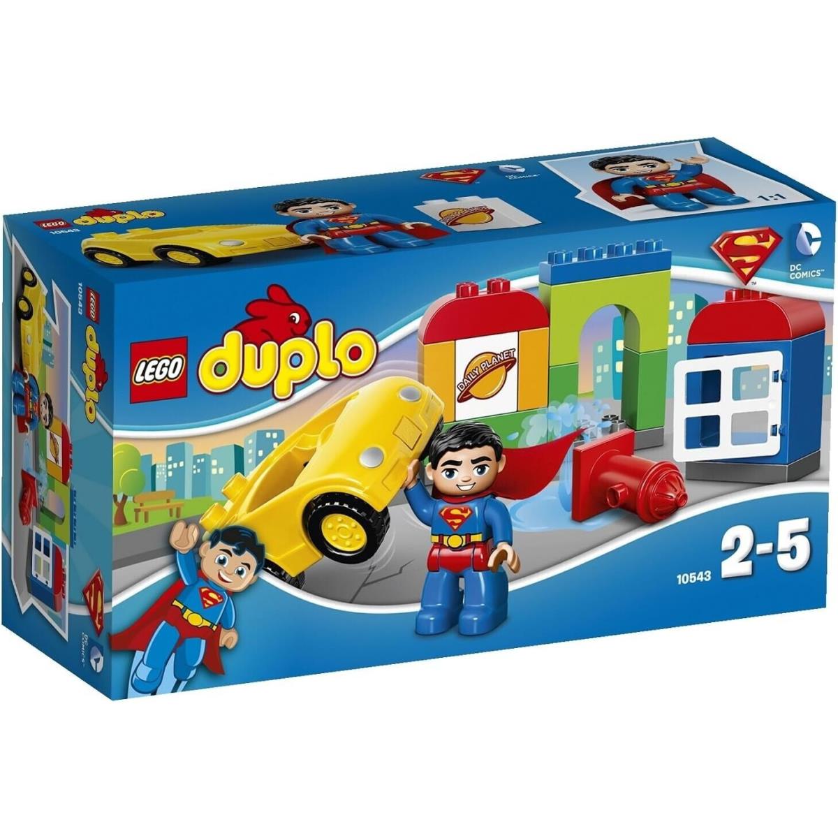 Lego Superman Rescue 10543 Duplo Minifigure Building Set