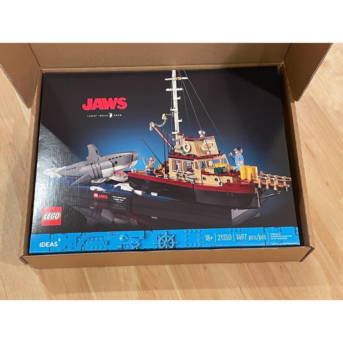 Lego Ideas Jaws 21350 Set