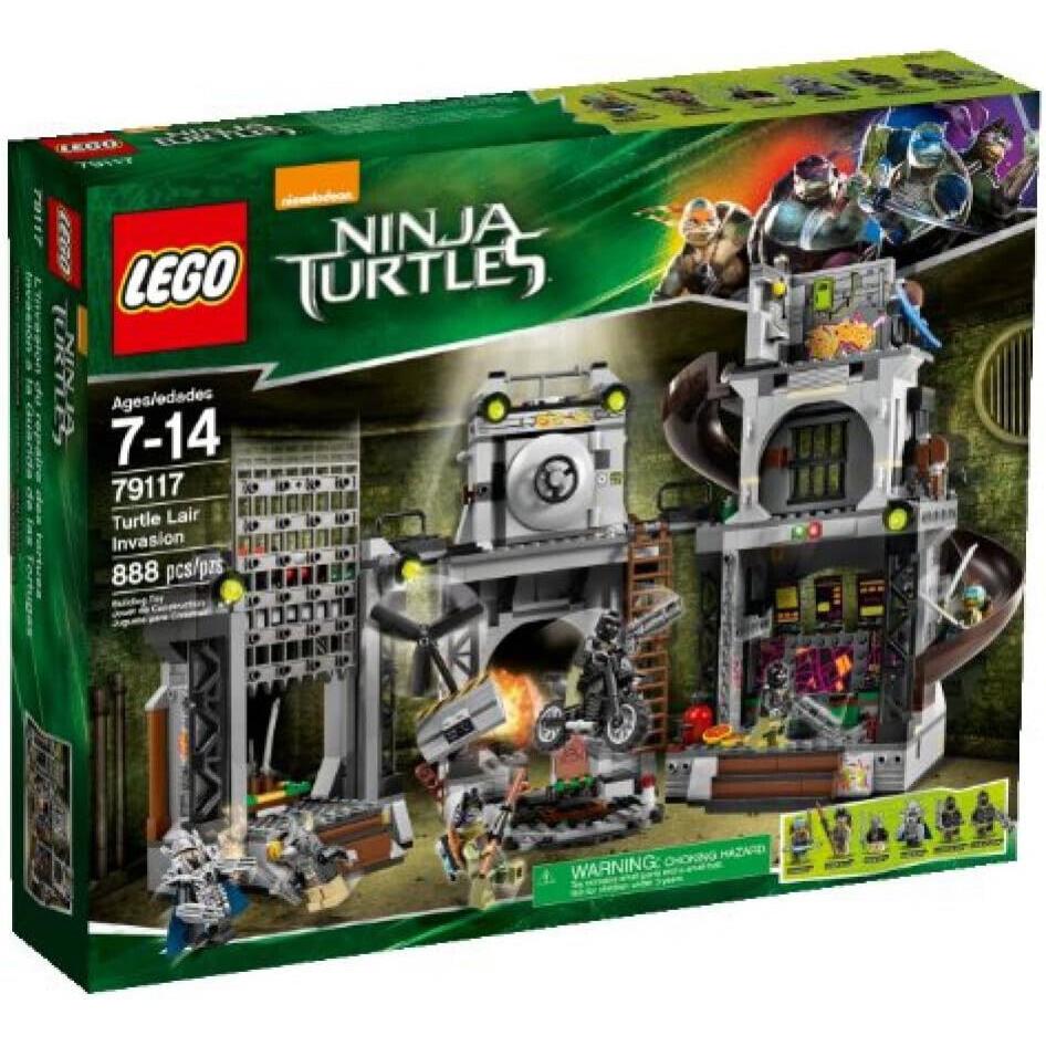 Lego Turtle Lair Invasion 79117 Teenage Mutant Ninja Turtles Building Set