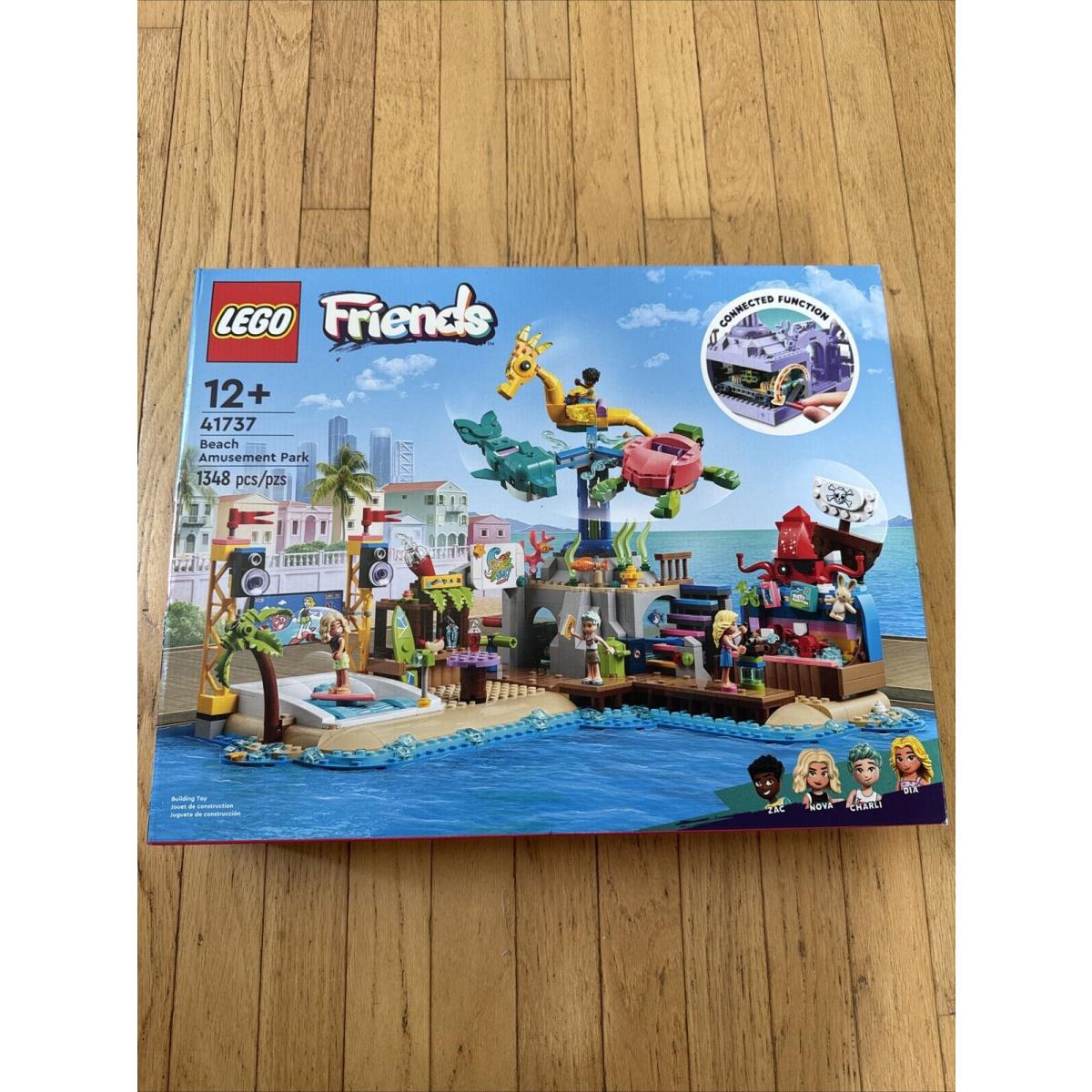 Lego Friends Beach Amusement Park 41737 Building Toy Set Ages 12+