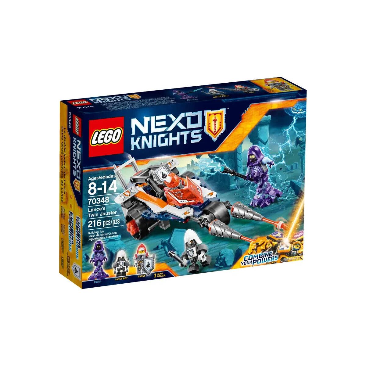 Lego Lance`s Twin Jouster 70348 Nexo Knights Building Set