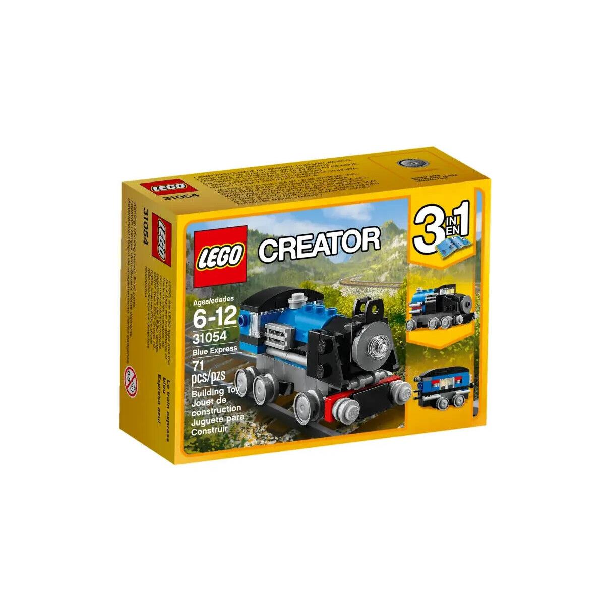 Lego Blue Express 31054 Creator Minifigure Building Set