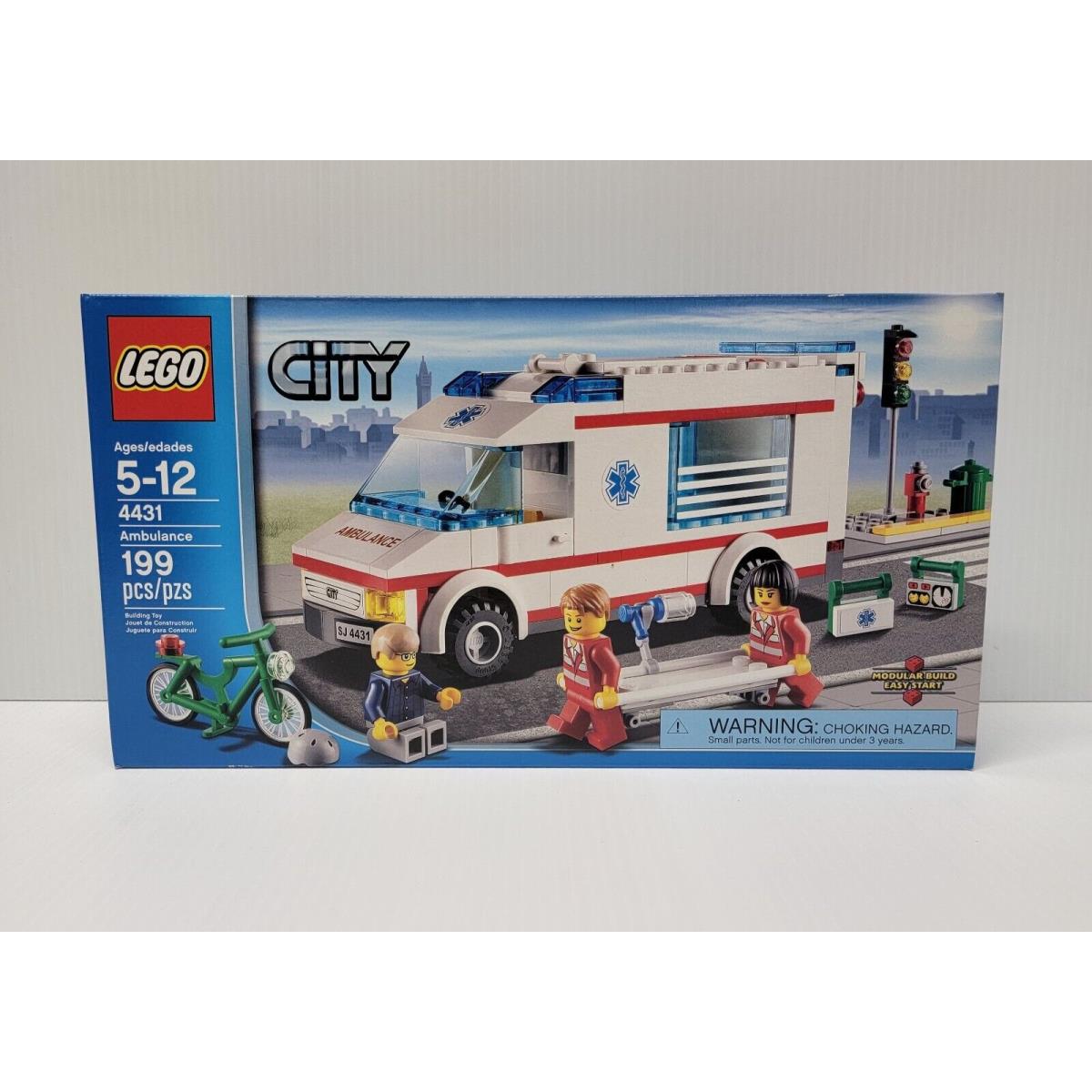 Lego City: Ambulance 4431 199pcs Box - Retired