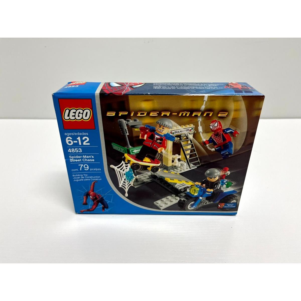 Spider-man 2 Street Chase Lego Set 4853