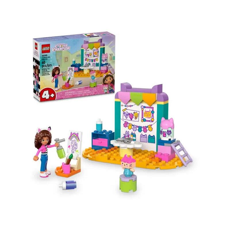 Lego Crafting with Baby Box 10795 Gabby`s Dollhouse Minifigure Building Set