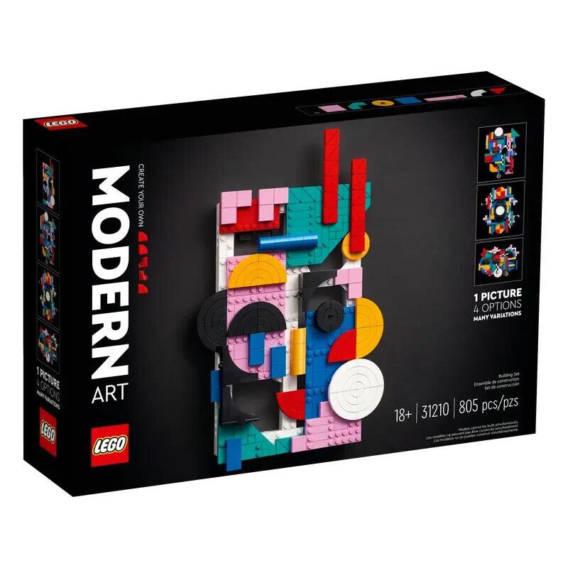 Lego Modern Art 31210 Art Minifigure Building Set