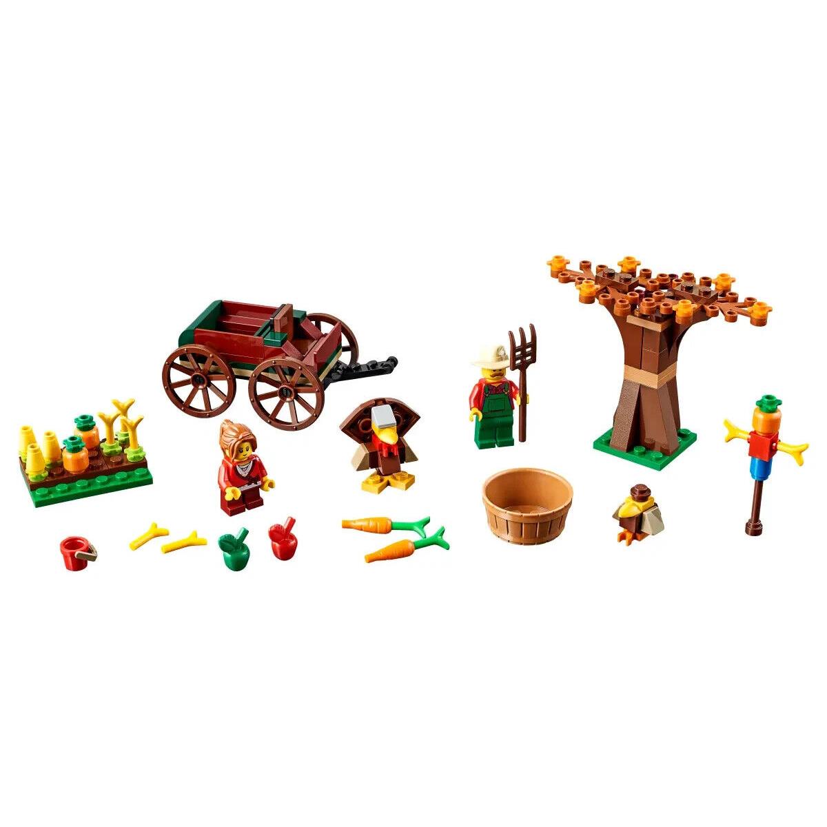 Lego Thanksgiving 40261 Holiday Event Minifigure Building Set