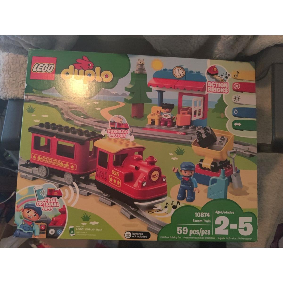 Lego Duplo 10874 Steam Train Remote Control