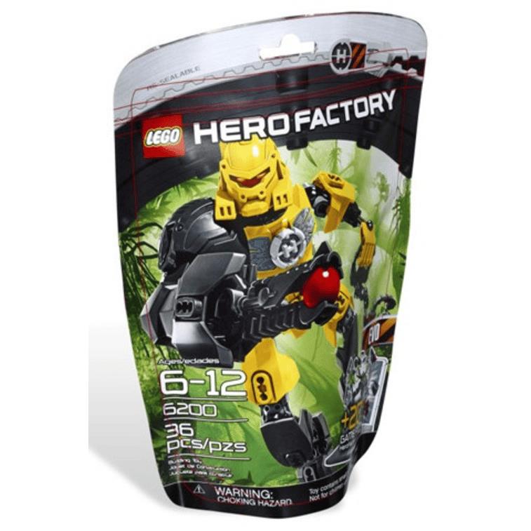 Lego Evo 6200 Hero Factory Minifigure Building Set