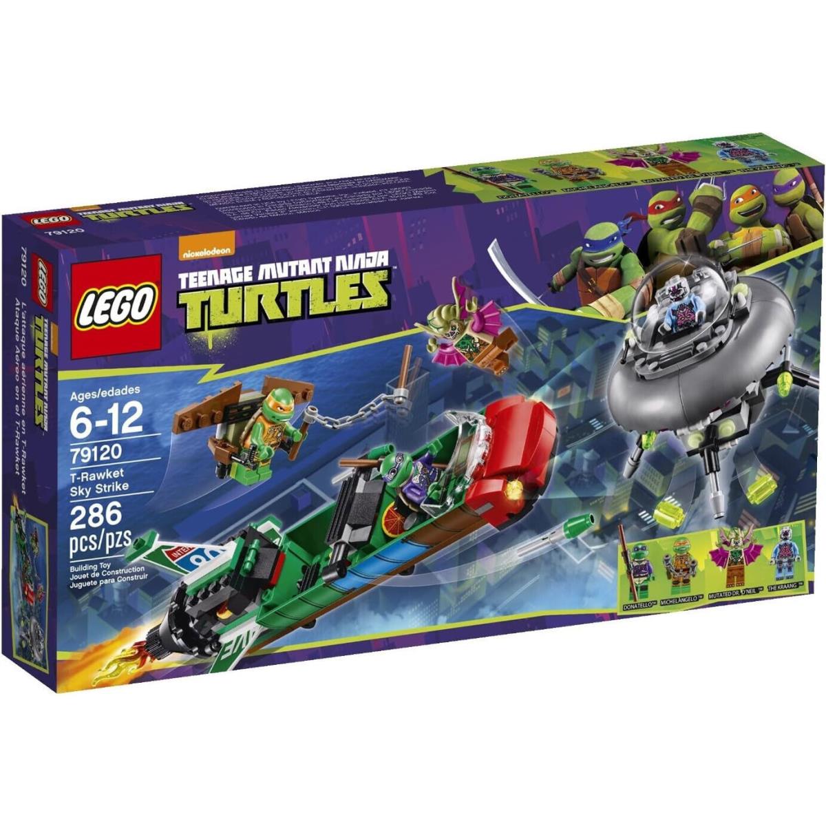 Lego T-rawket Sky Strike 79120 Teenage Mutant Ninja Turtles Building Set