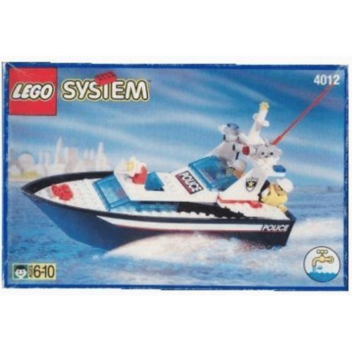 Lego Wave Cops 4012 Boat Minifigure Building Set