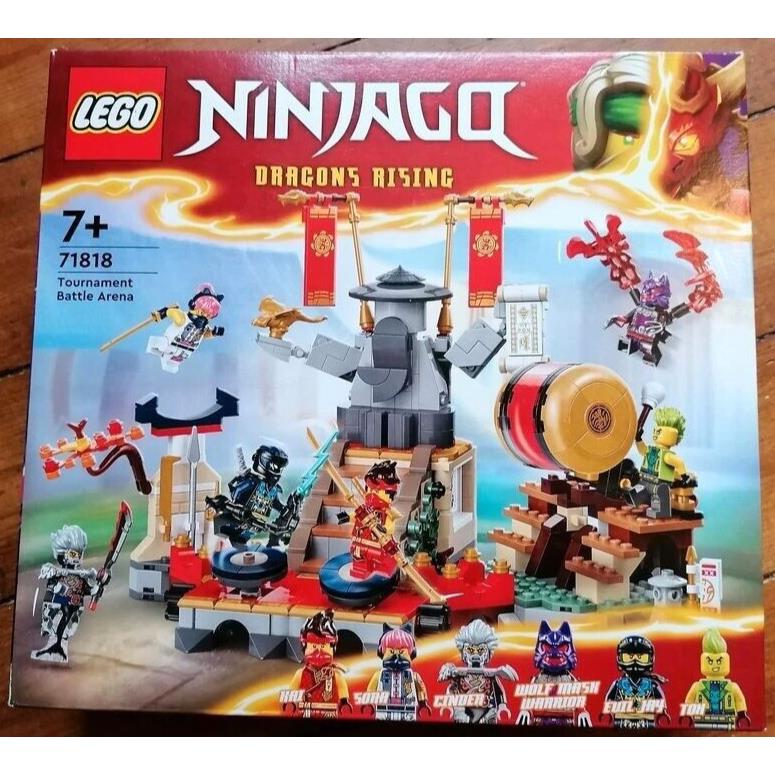 Lego Ninjago Tournament Battle Arena 71818 Toy Building Kit 659 Pcs