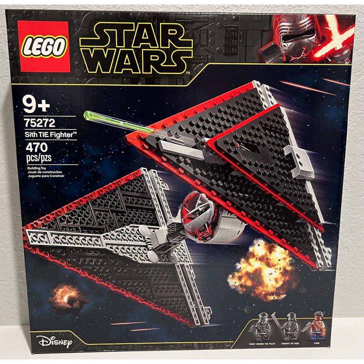 Lego Star Wars 75272 Sith Tie Fighter Retired 470 Pcs