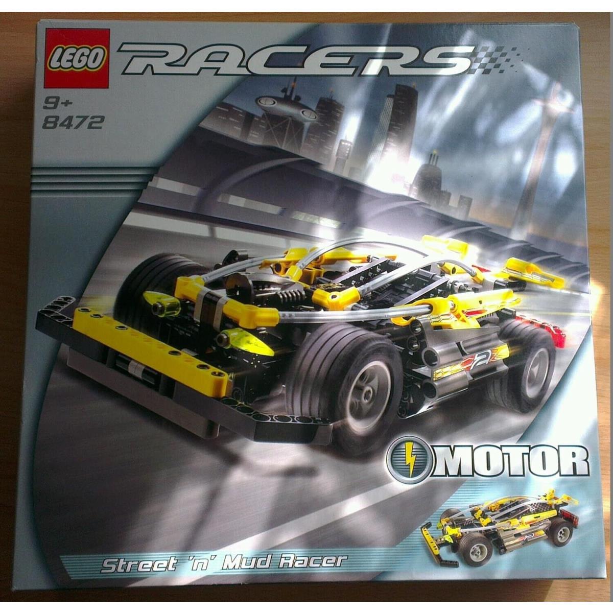 Lego Street `n` Mud Racer 8472 Racers Minifigure Building Set