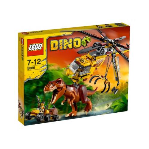 Lego T-rex Hunter 5886 Dino Minifigure Building Set