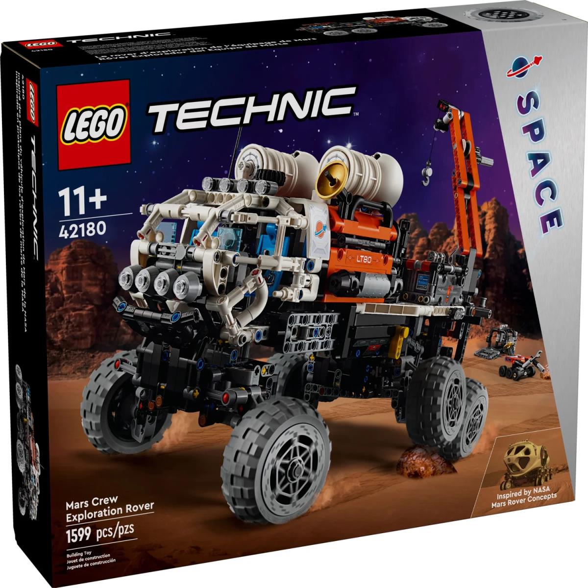 Lego Technic Mars Crew Exploration Rover 42180 Building Toy Set Gift