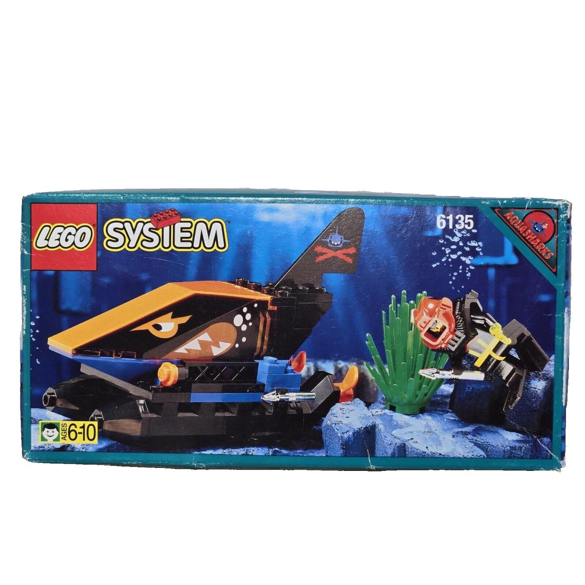 Lego Aquasharks 6135 Aquazone Spy Shark 1996 Retired Aqua