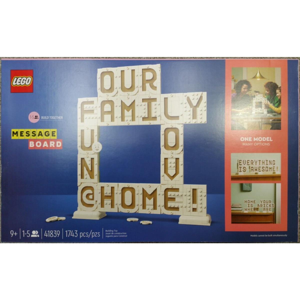 Lego 41839 Message Board 1743 Pcs