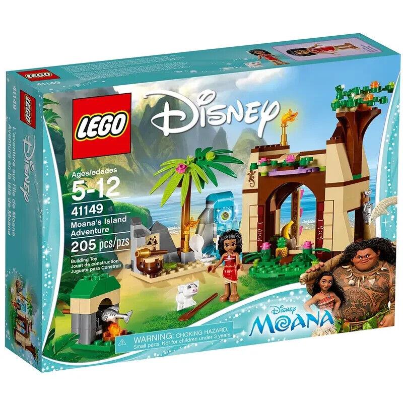 Lego Moana`s Island Adventure 41149 Disney Minifigure Building Set