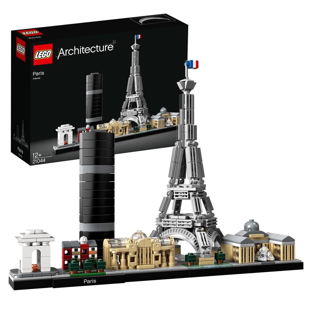 Lego 21044 Architecture Paris Model Building Set For Adults with Eiffel Tower an