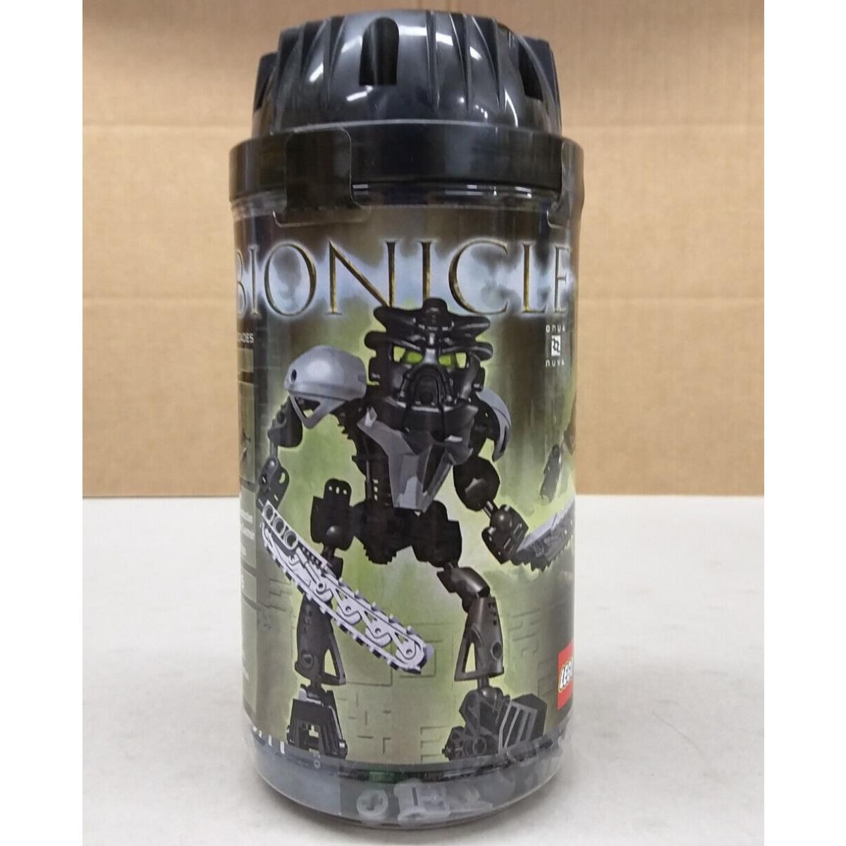 Lego Bionicle 8566 Onua Nuva Black Toa Arm Action Earth Strength Pakari