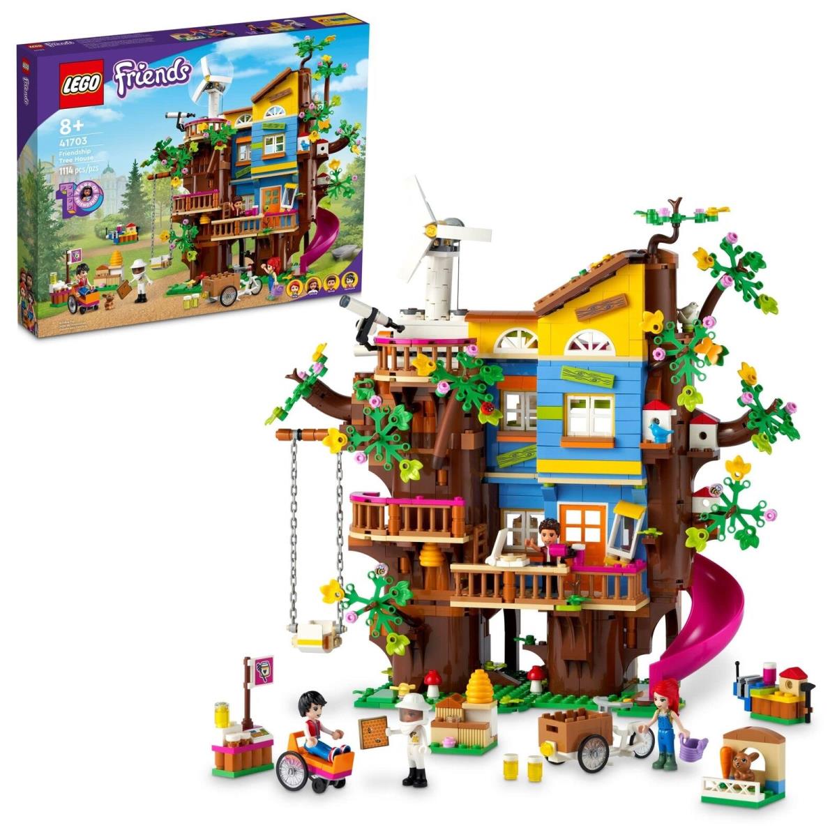 Lego Friends Friendship Tree House 41703 Set with Mia Mini Doll Nature Eco