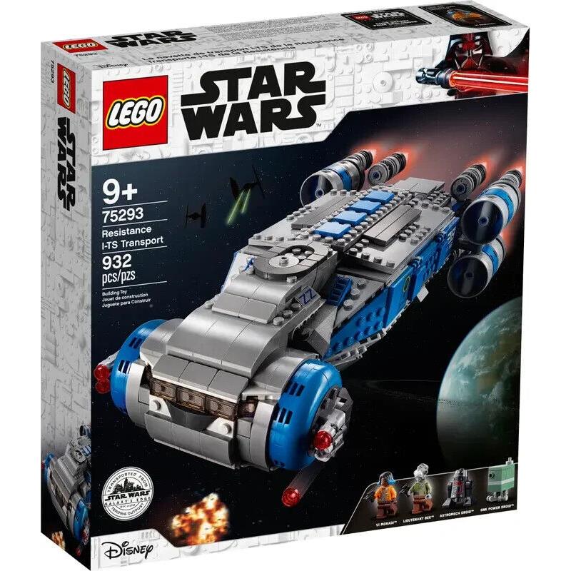 Lego Resistance I-ts Transport 75293 Star Wars Minifigure Building Set