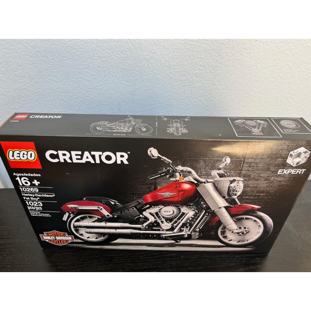 Lego Creator Harley Davidson Fat Boy 10269 Collectible Retired