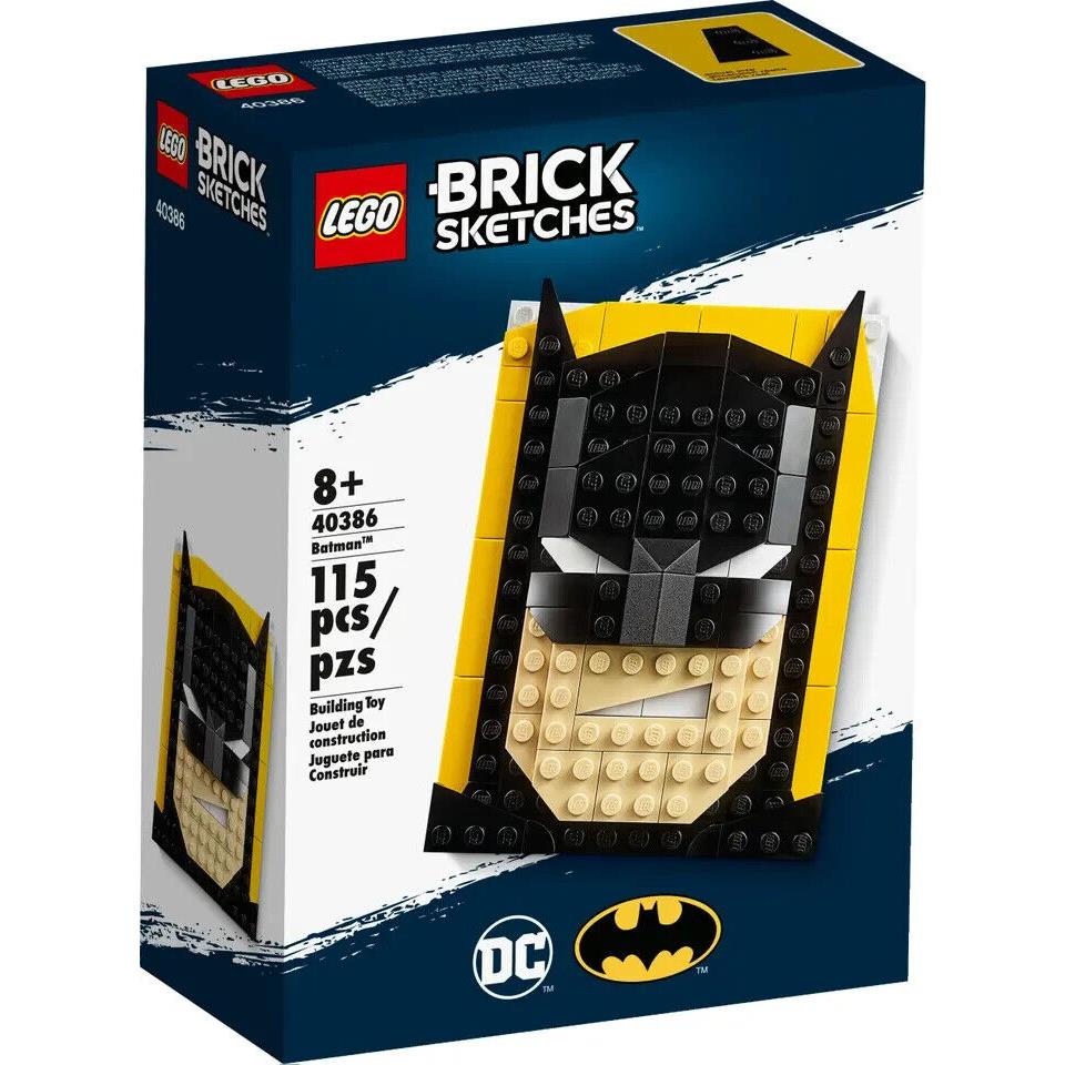 Lego Batman 40386 Brick Sketches Minifigure Building Set