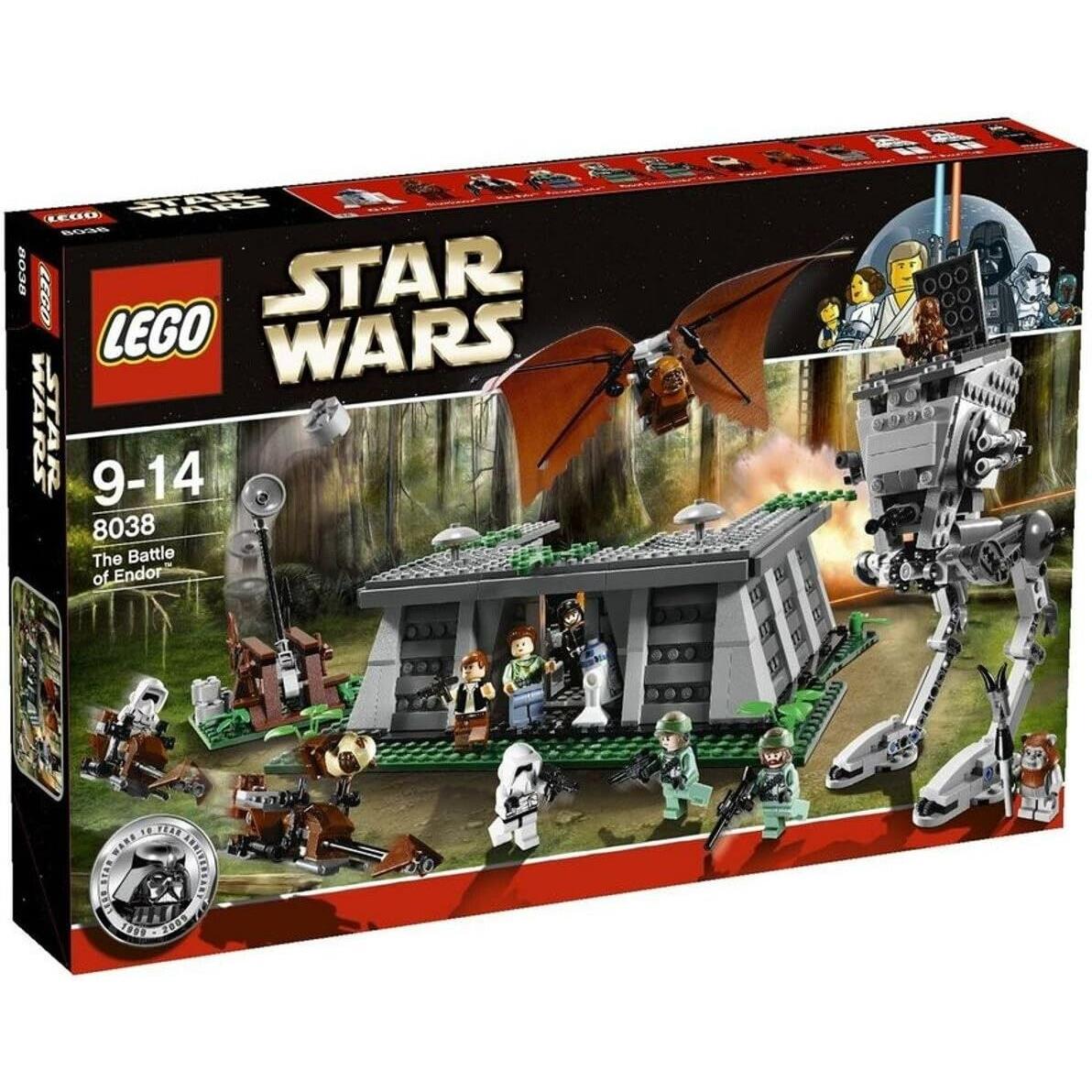 Lego Star Wars 8038: The Battle of Endor Retired Hard to Find Building Set